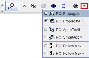 ROI Action Toolbar