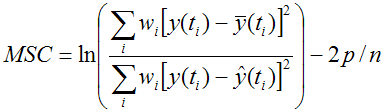 Equation MSC